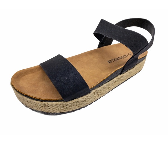 Olivia Miller espadrille platform sandals - Picture 3 of 8